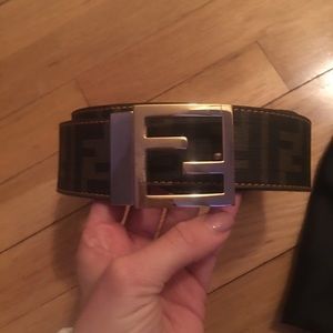 Fendi Reversible Belt 36 inches 7 holes